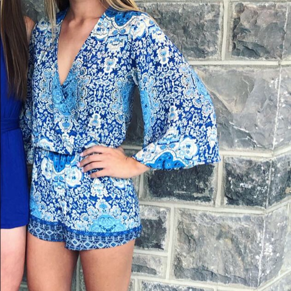 Satin Romper